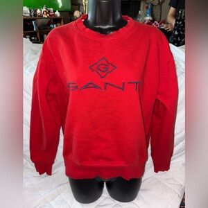 GANT COLOR LOCK UP C-NECK BRIGHT RED CREWNECK